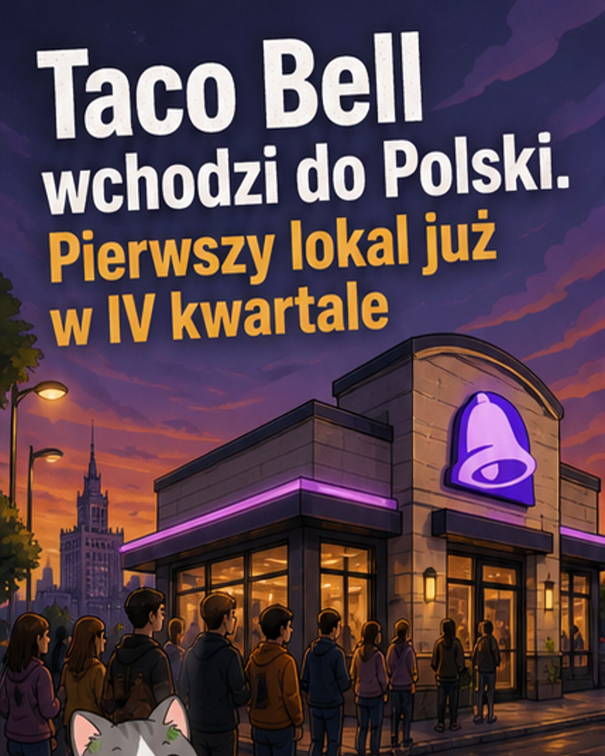 Taco Bell wkracza do Polski