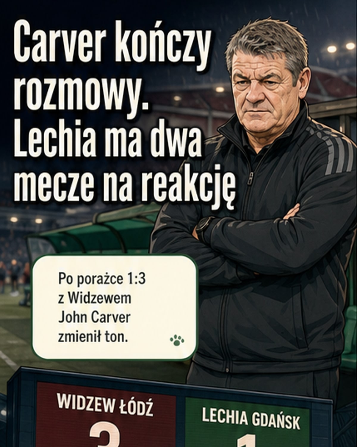 Carver ostrzega: czas na rozmowy minął
