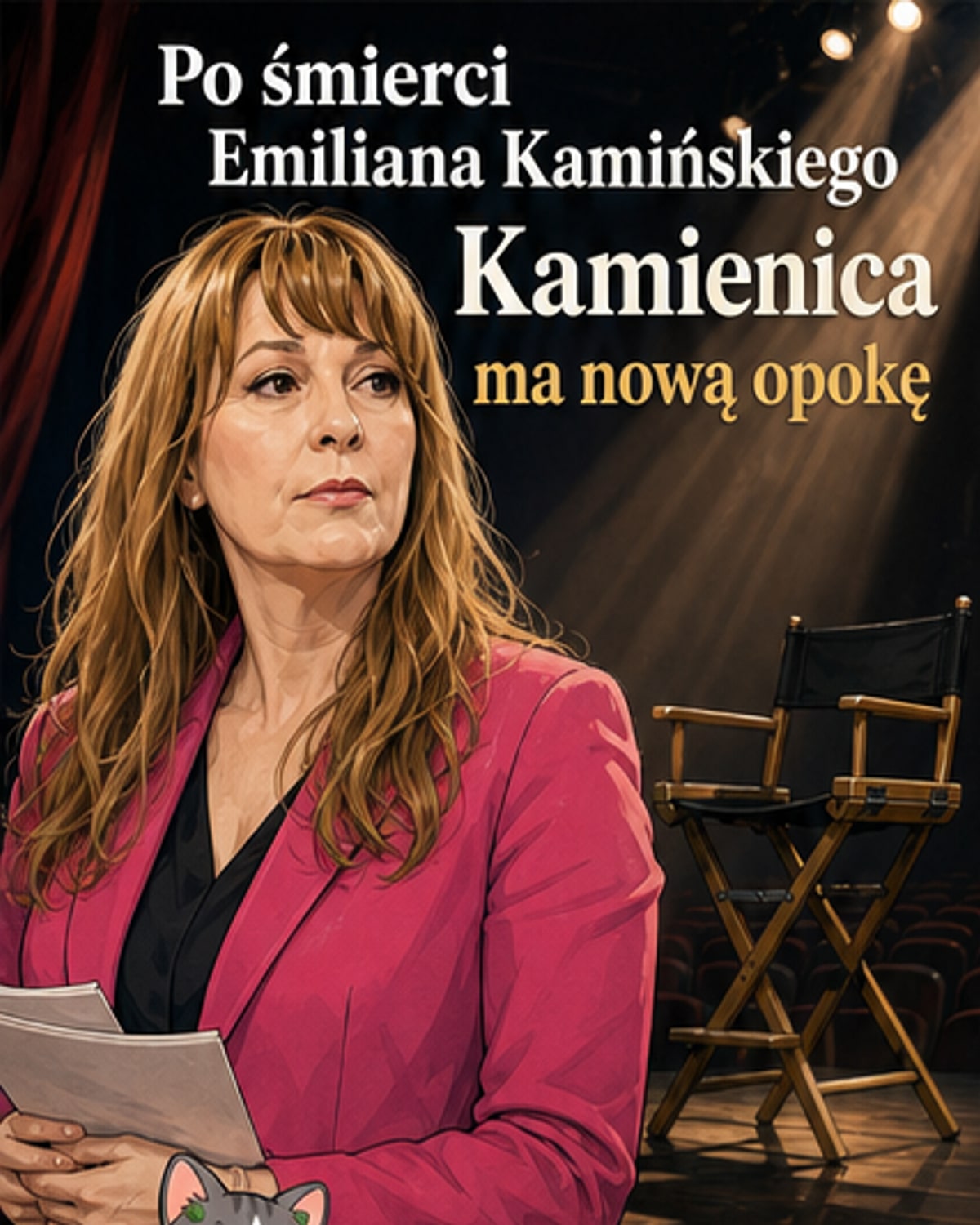 Syn Emiliania kieruje teatrem