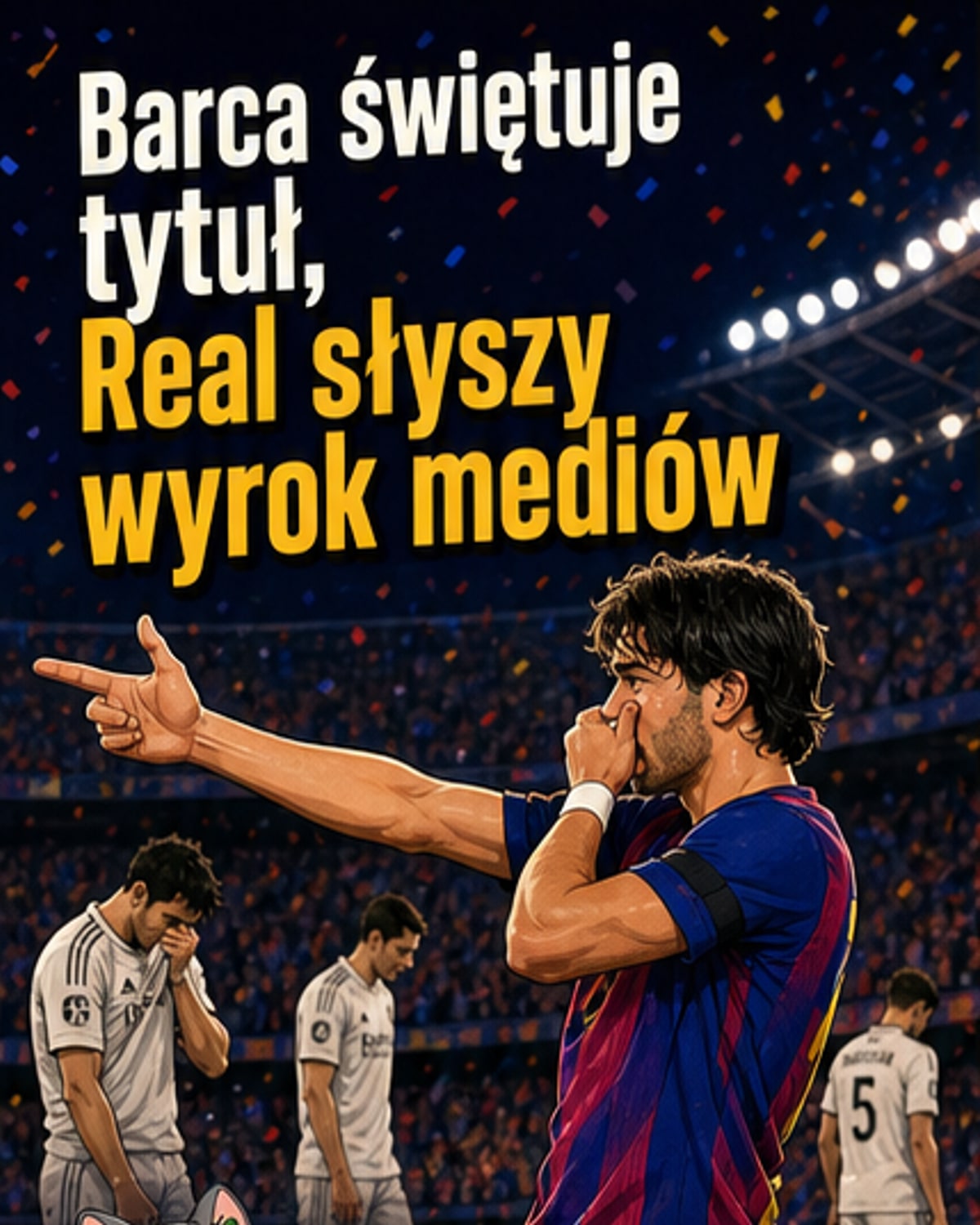Barcelona mistrzem Hiszpanii po El Clásico