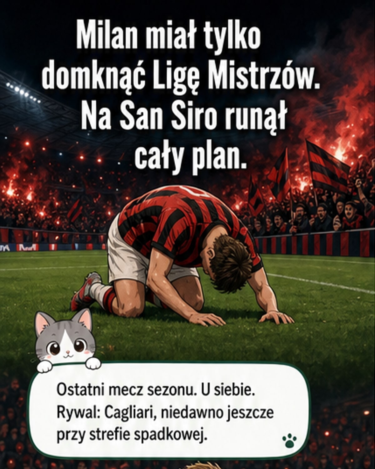 Dramat na San Siro: Milan traci Champions