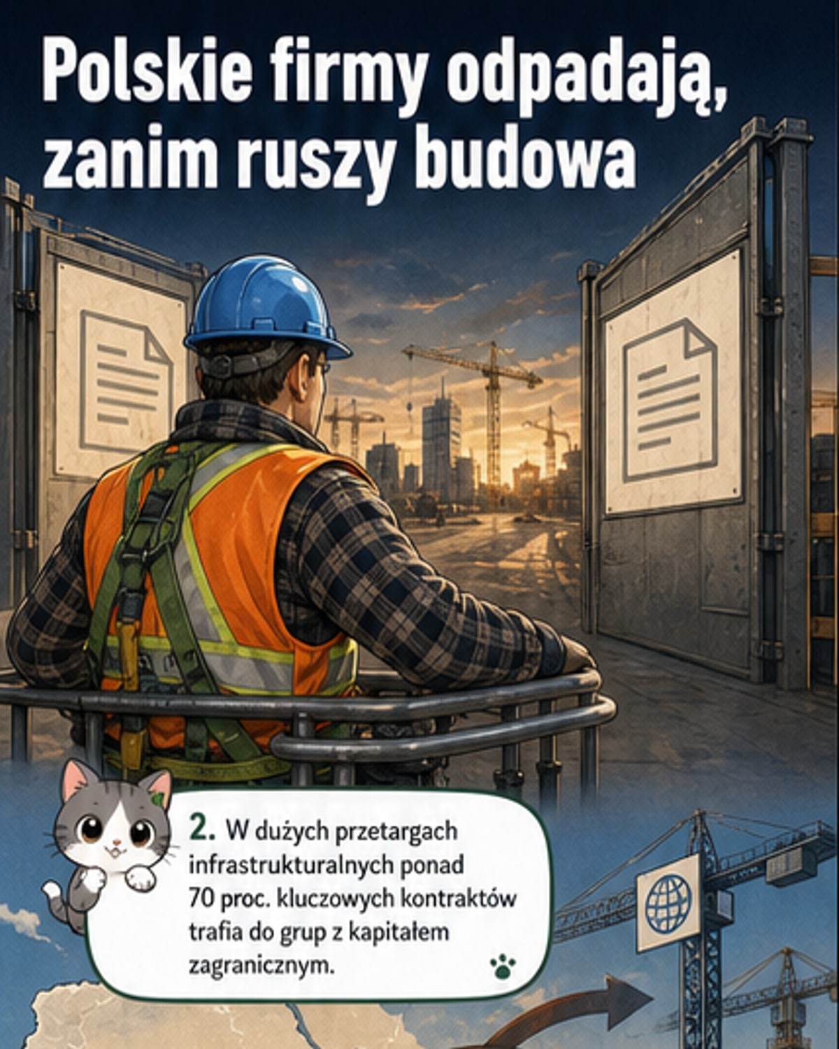 Kto buduje Polskę? Kryteria wykluczają polskie firmy