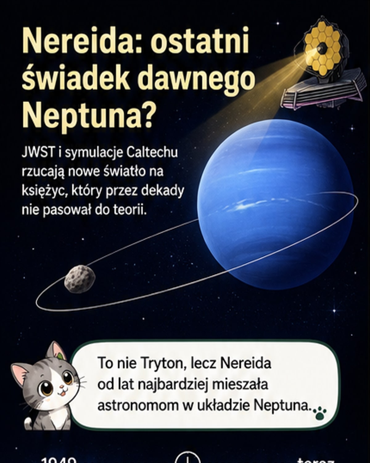Nereida: ostatni żywy świadek układu Neptuna?