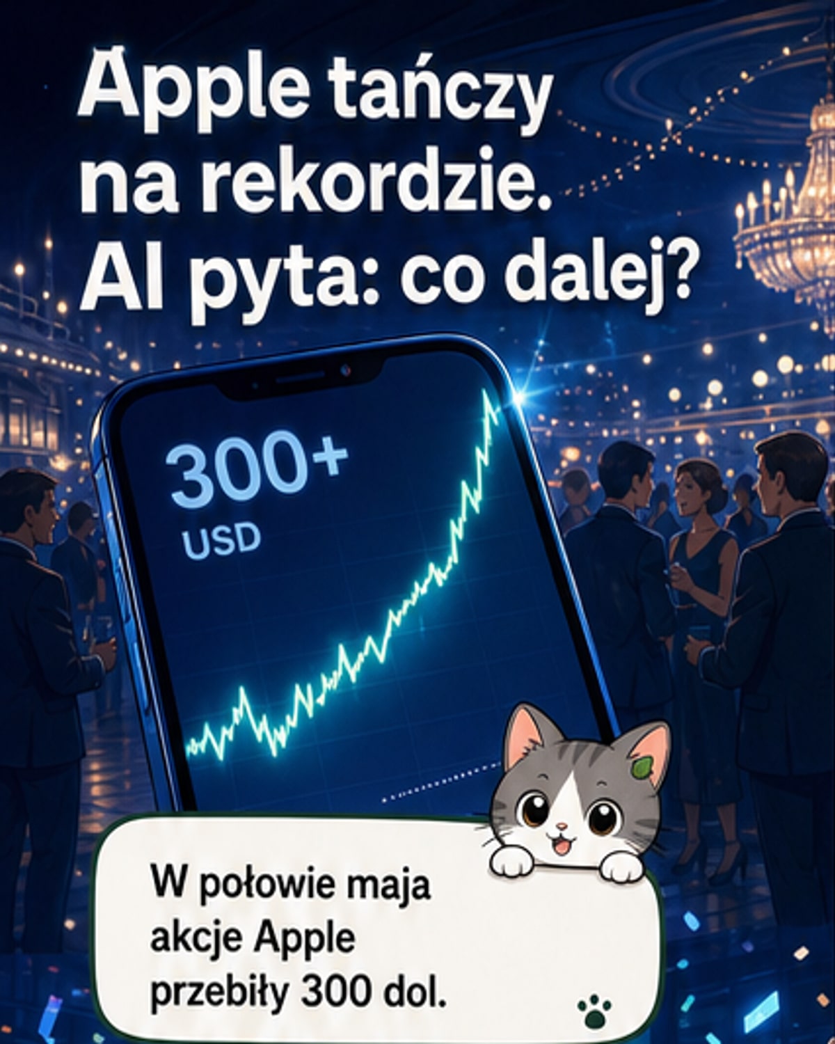 Apple bije rekordy, ale AI w tyle