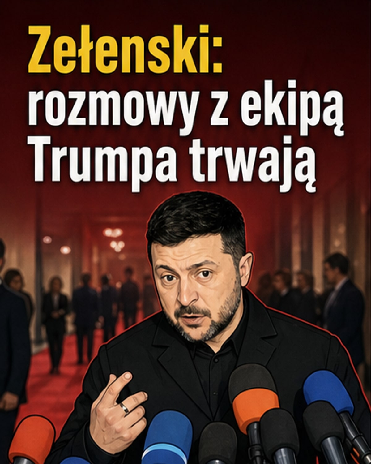 Zełenski o dialogu z USA i wymianie jeńców