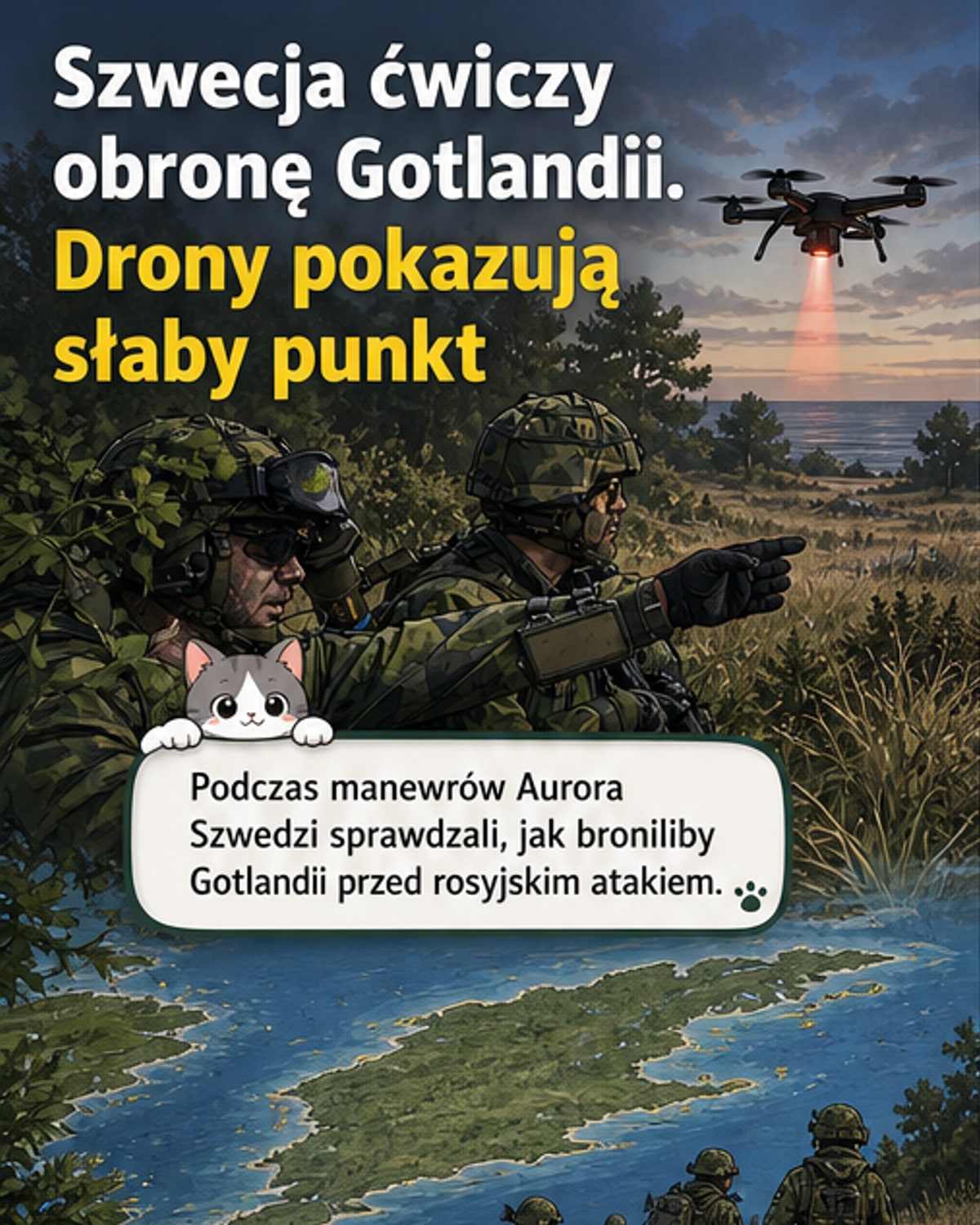 Szwecja przegrała walkę na drony z Ukrainą