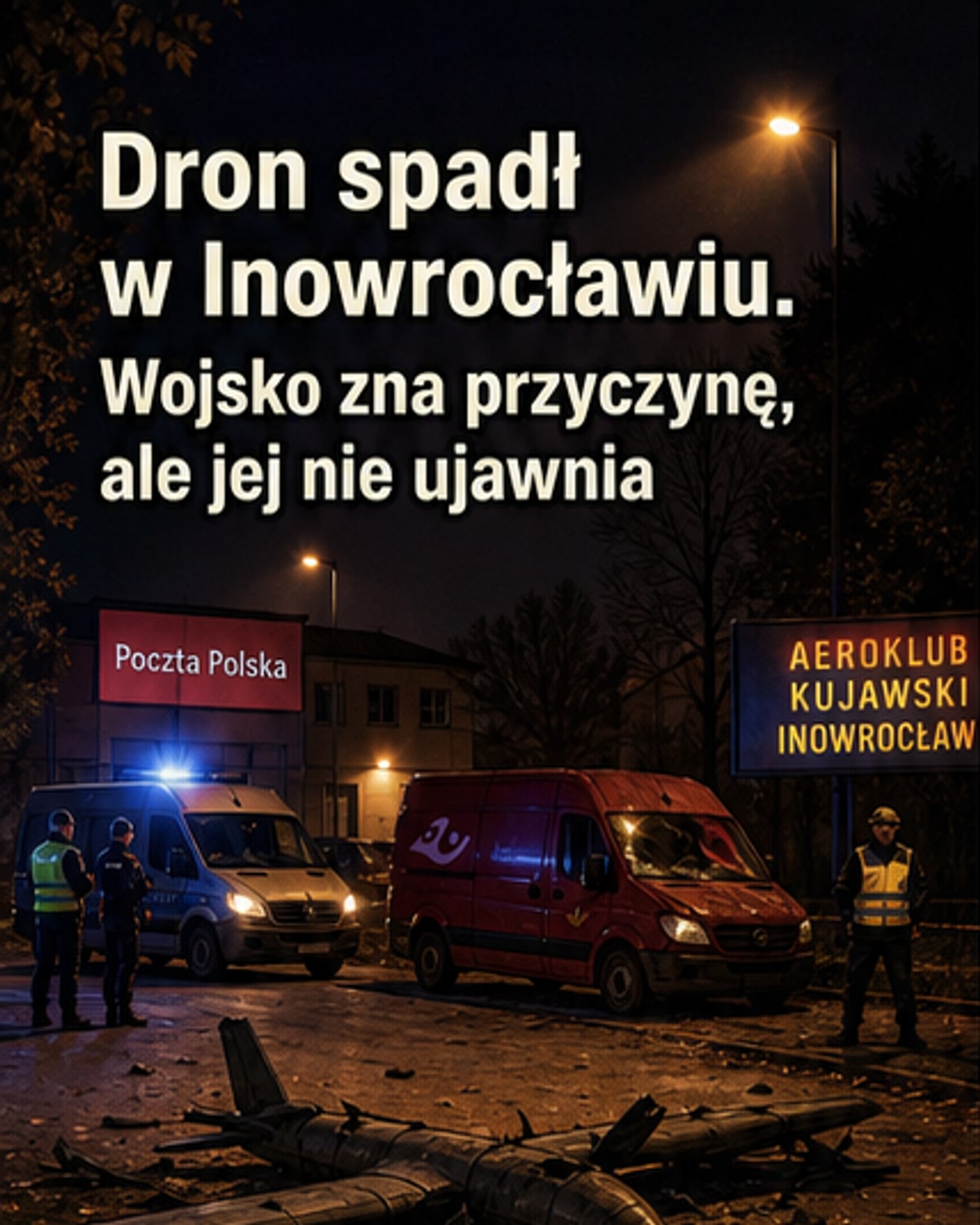 Wojsko zna przyczyny upadku drona