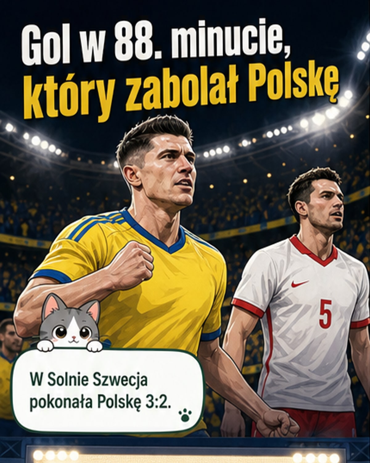 Gyökeres i decydujący gol na MŚ