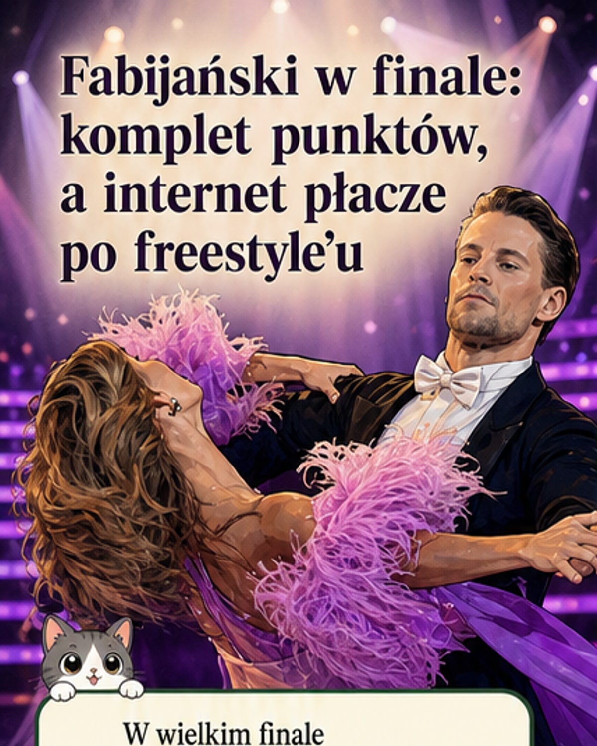 Fabijanski w finale Tanca z Gwiazdami