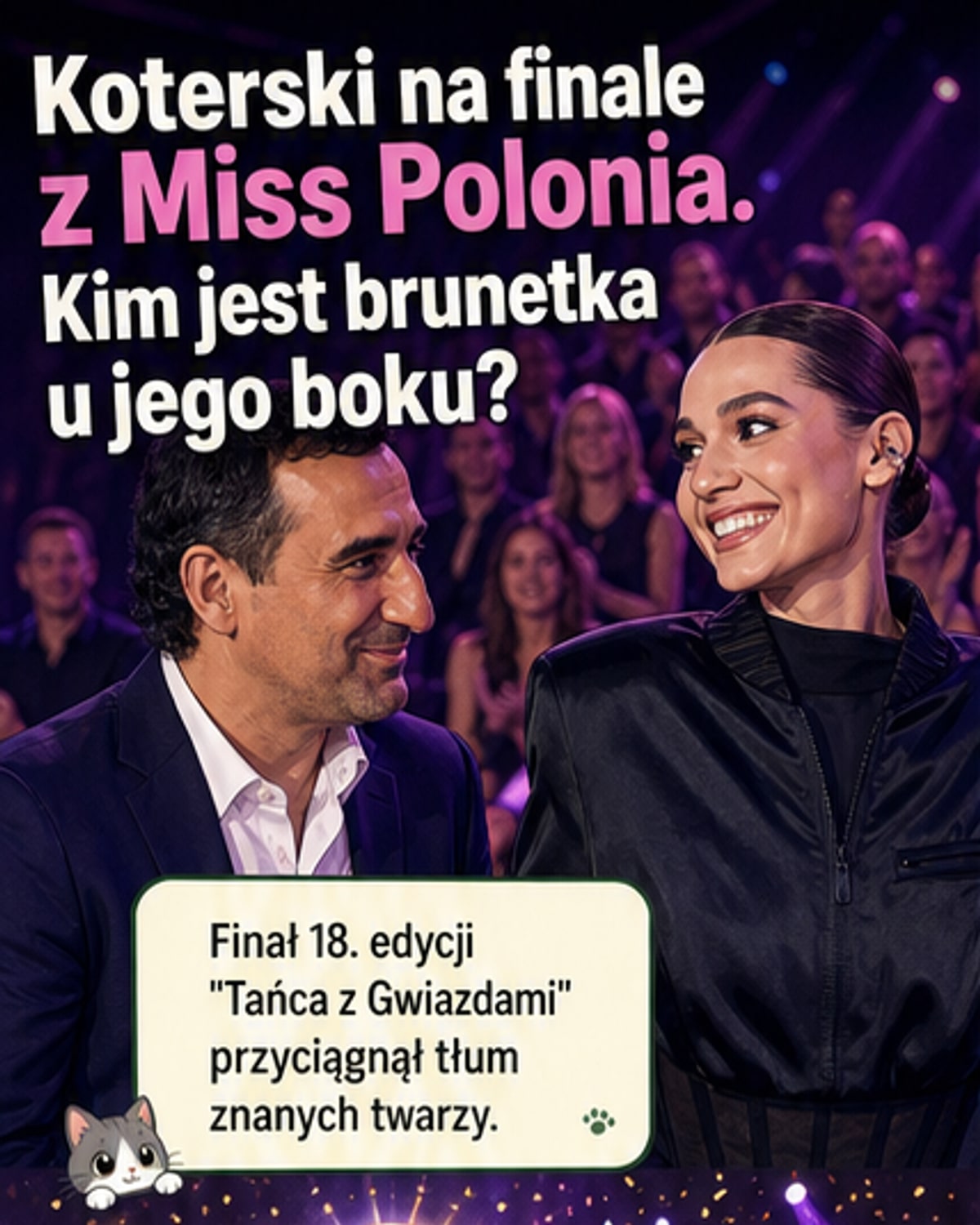 Koterski z Miss Polonia na galę