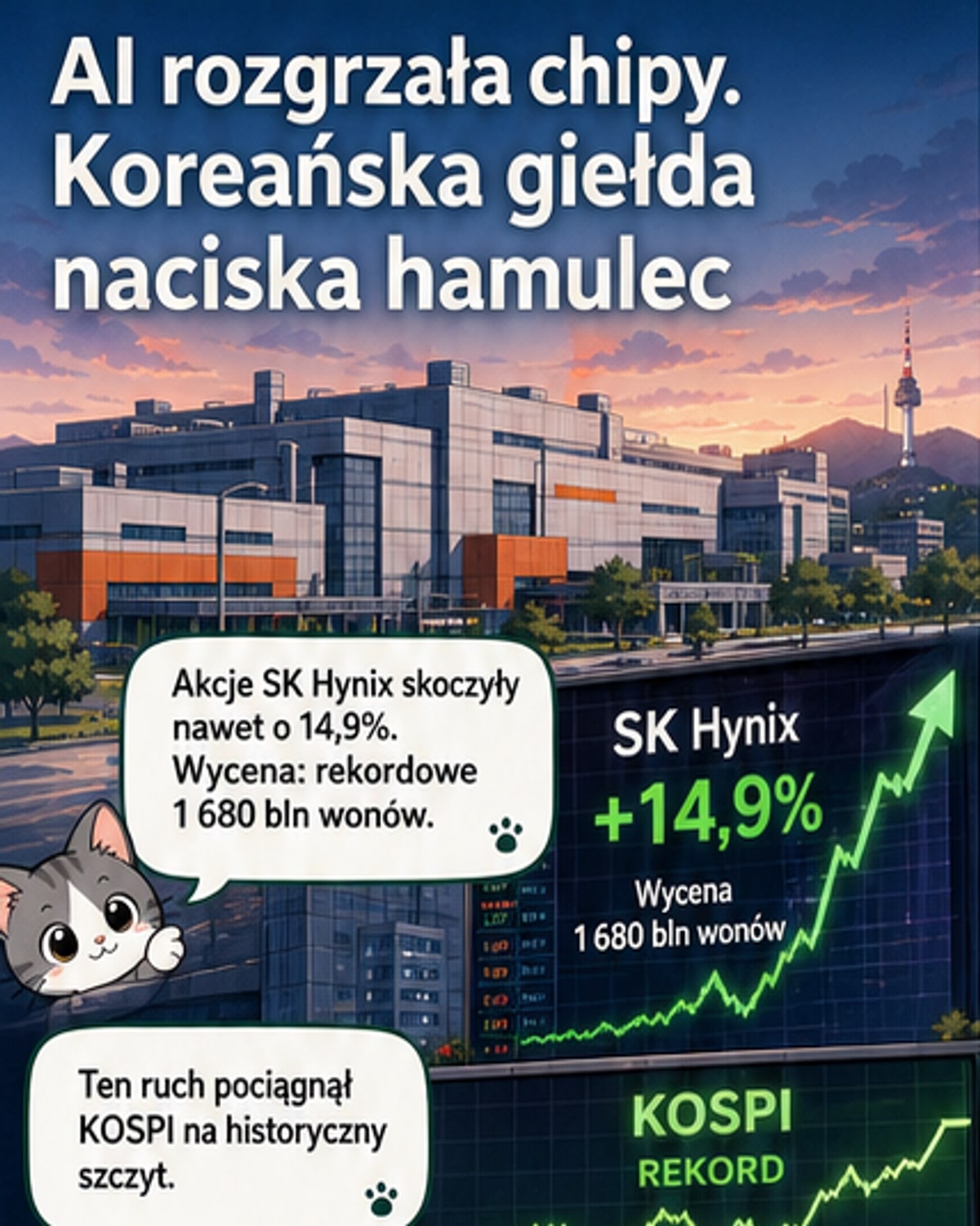 Koreańskie chipy porywają rynek