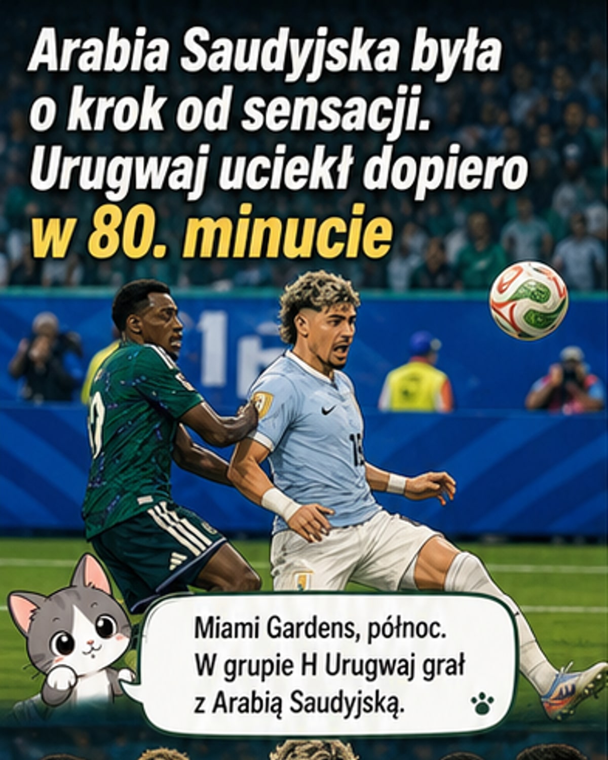 Arabia wytrzymała do końca