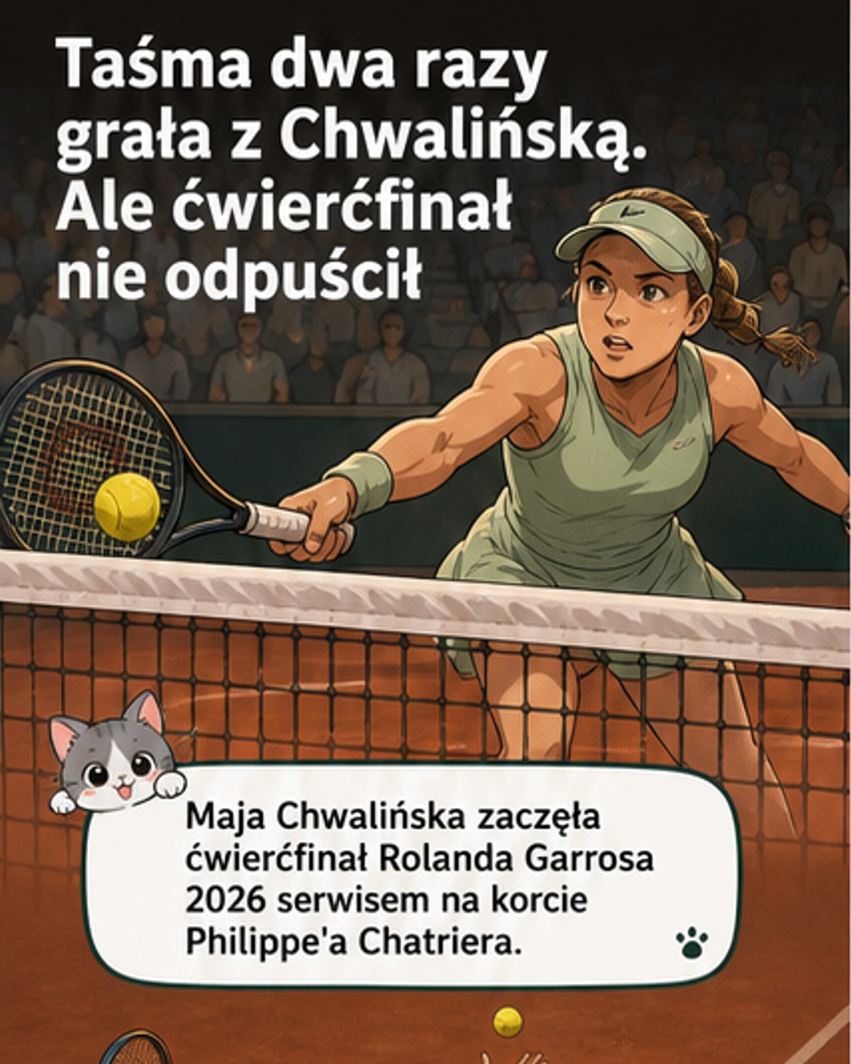 Szczęście na taśmie dla Chwalińskiej
