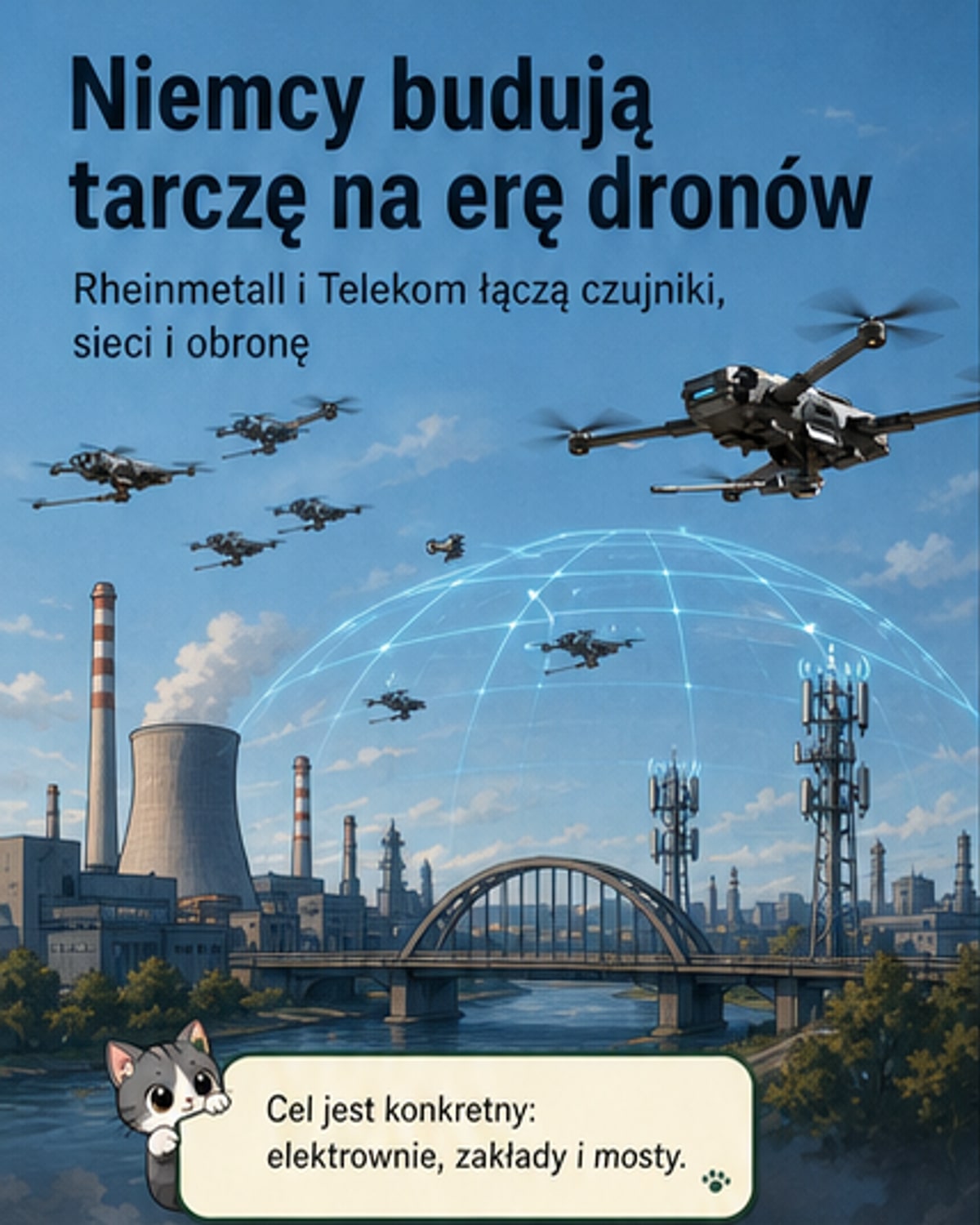 Niemcy budują nowoczesną tarczę antydronową