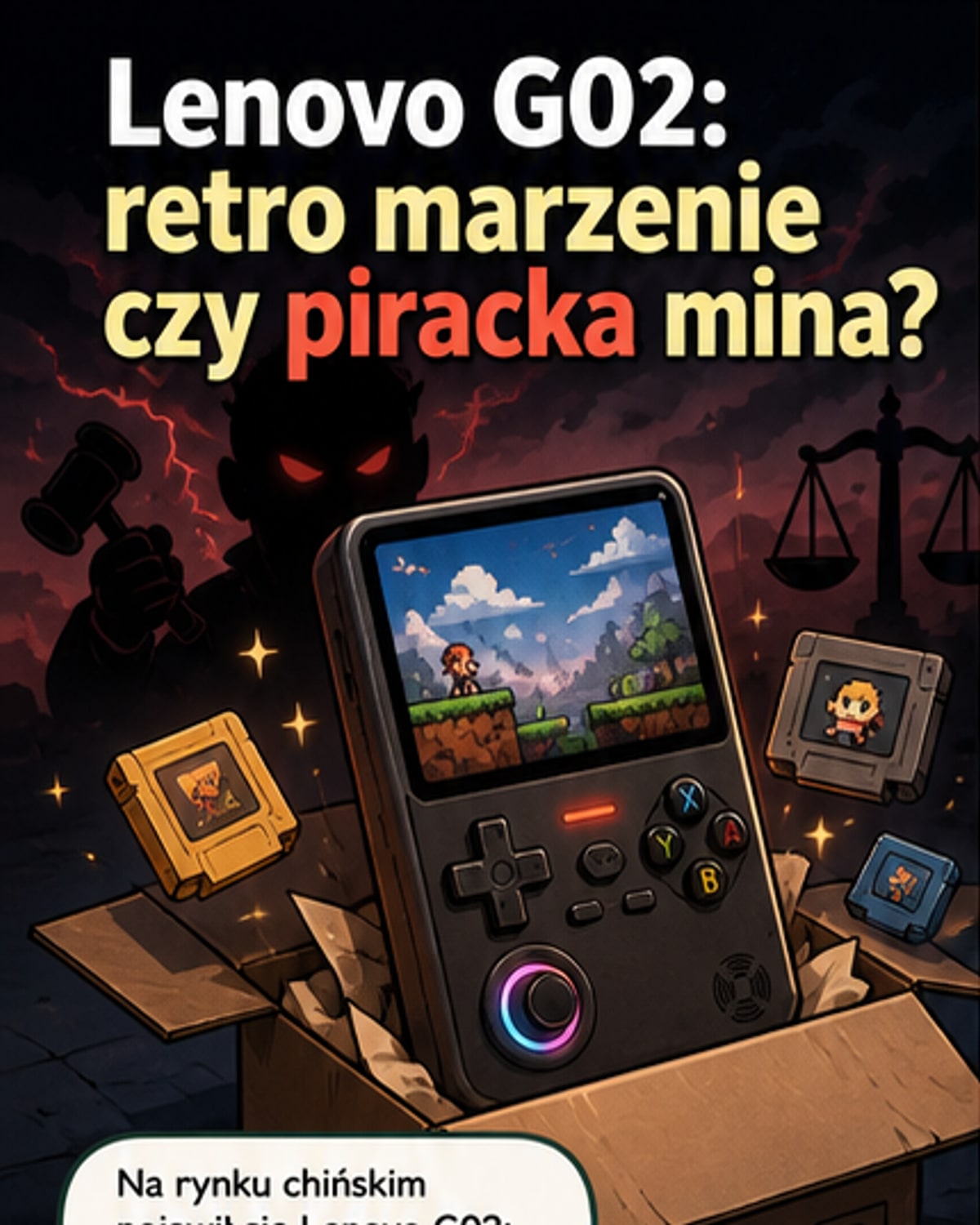 Konsola Lenovo z gotowymi grami Nintendo?
