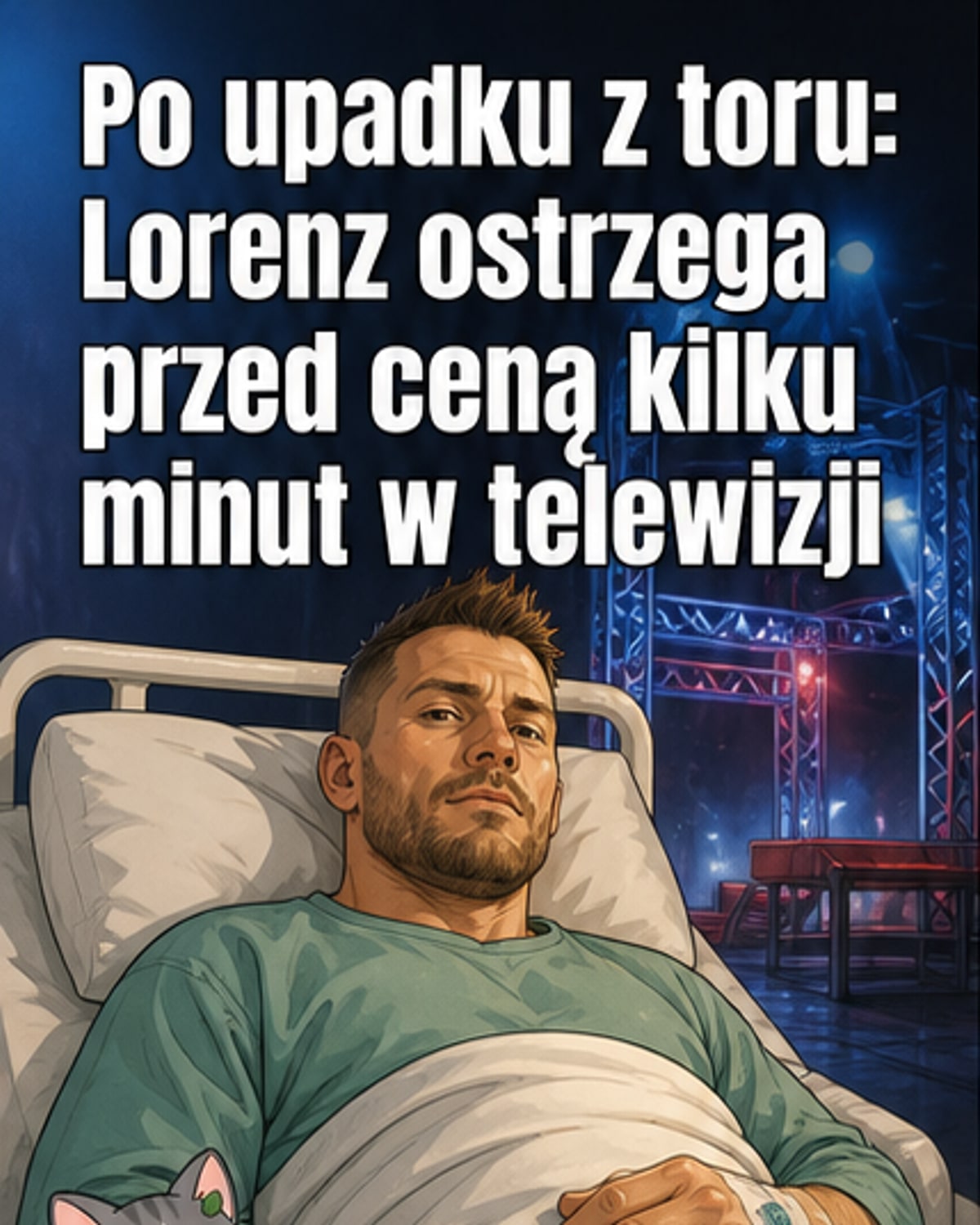 Uczestnik Ninja Warrior po drugiej operacji