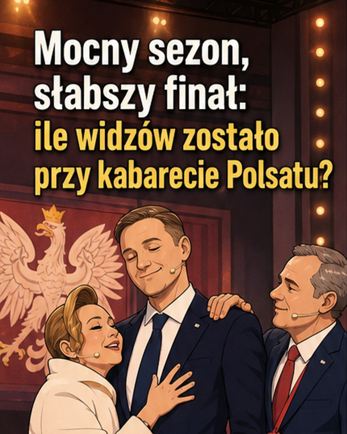Kabaret na żywo zakończył sezon rekordem