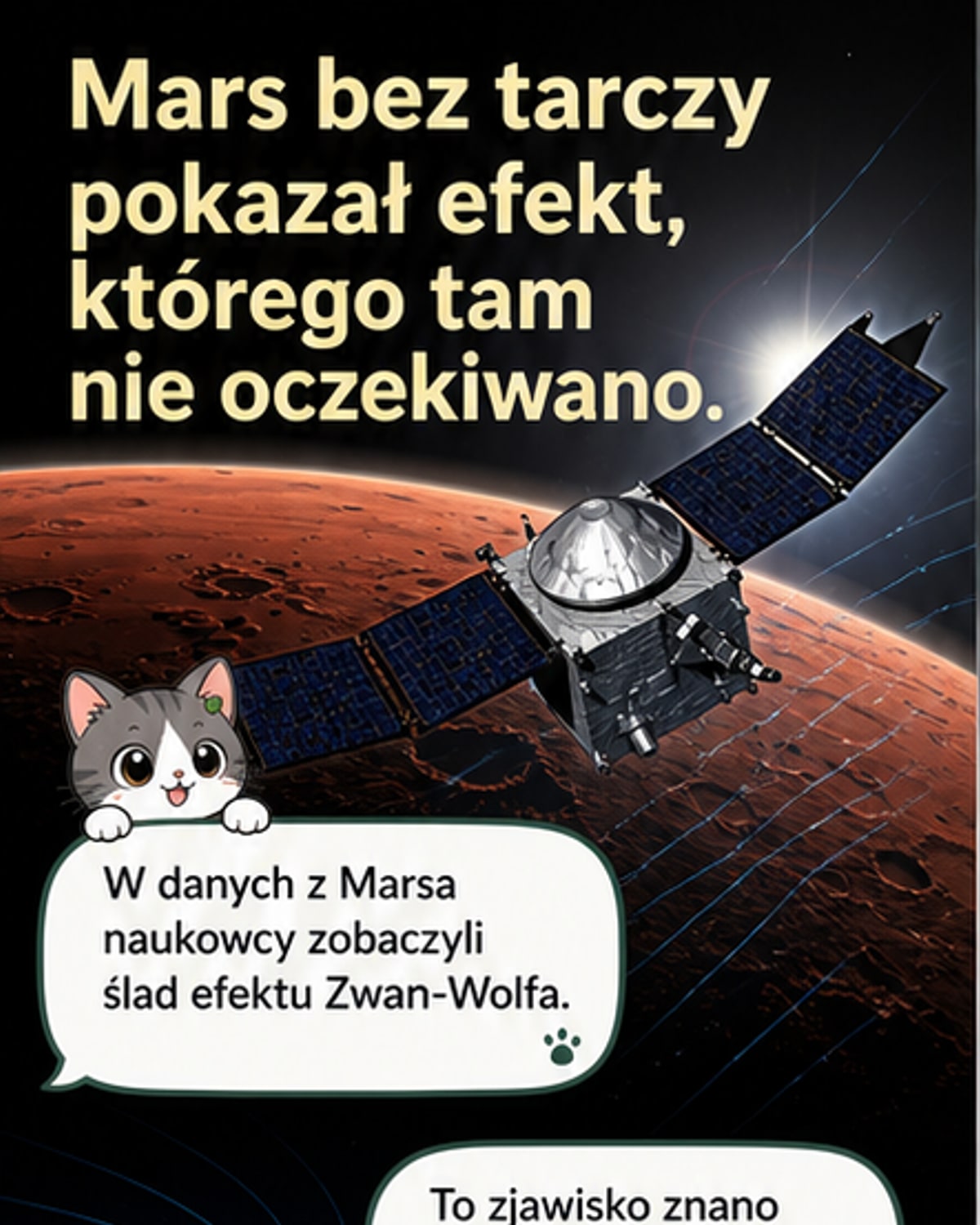 Tajemniczy efekt Zwan-Wolfa na Marsie
