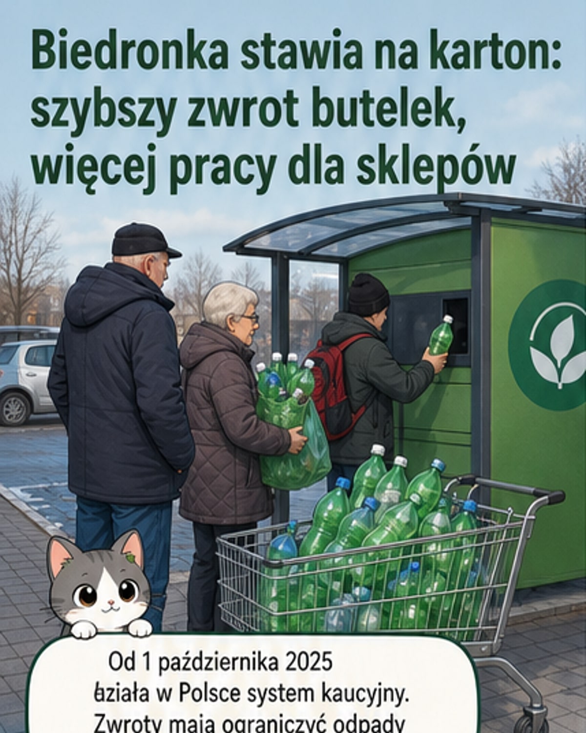 Biedronka zmienia system kaucyjny