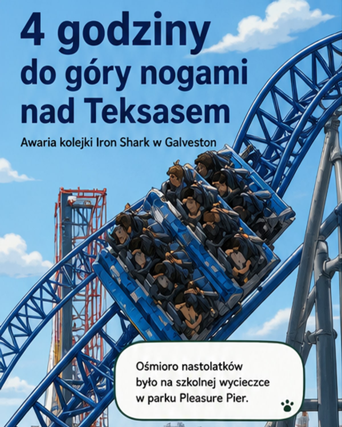 Nastolatkowie 4 godziny wisieli głową w dół