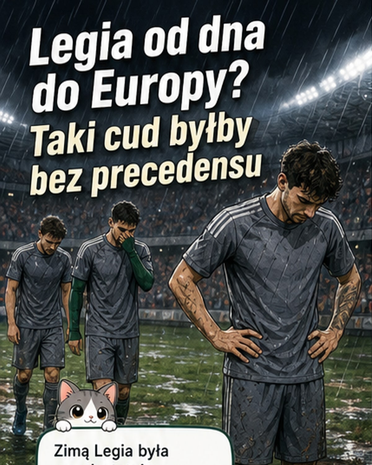Legia dokona cudu? Polska czegoś takiego nie widziała