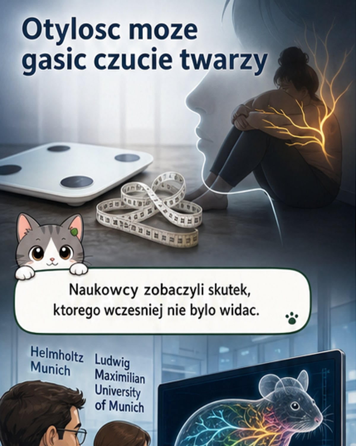 Otyłość niszczy nerwy twarzy