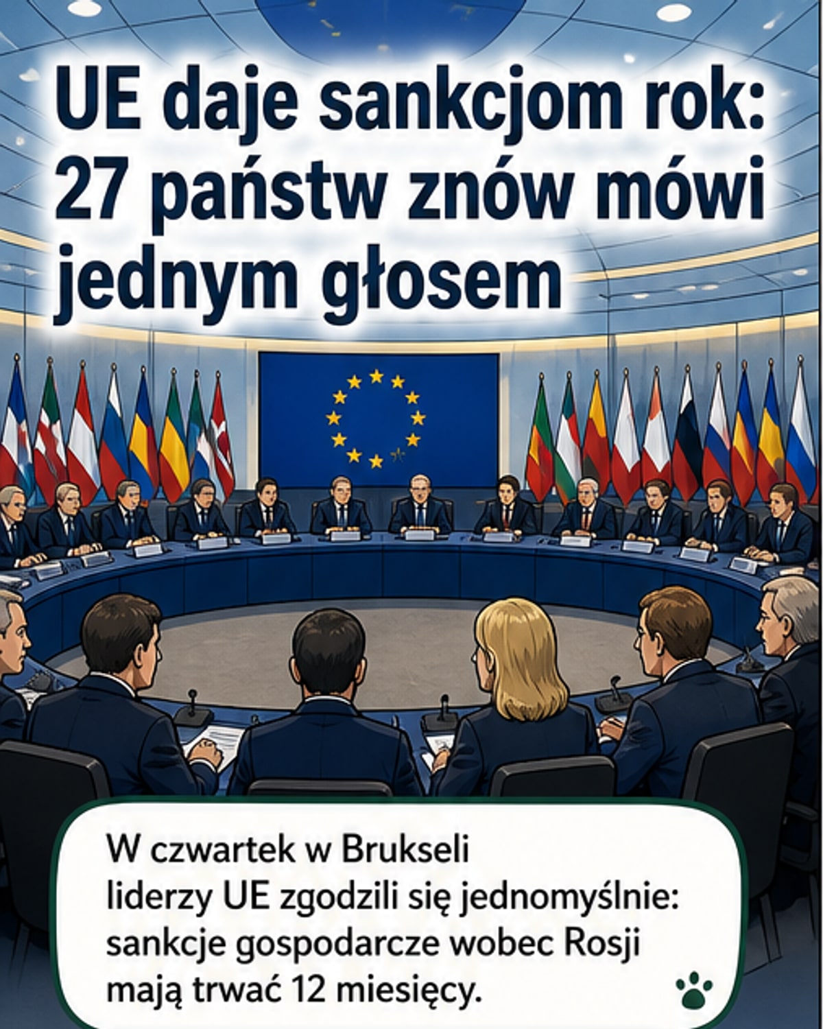 UE wydłuża sankcje na Rosję