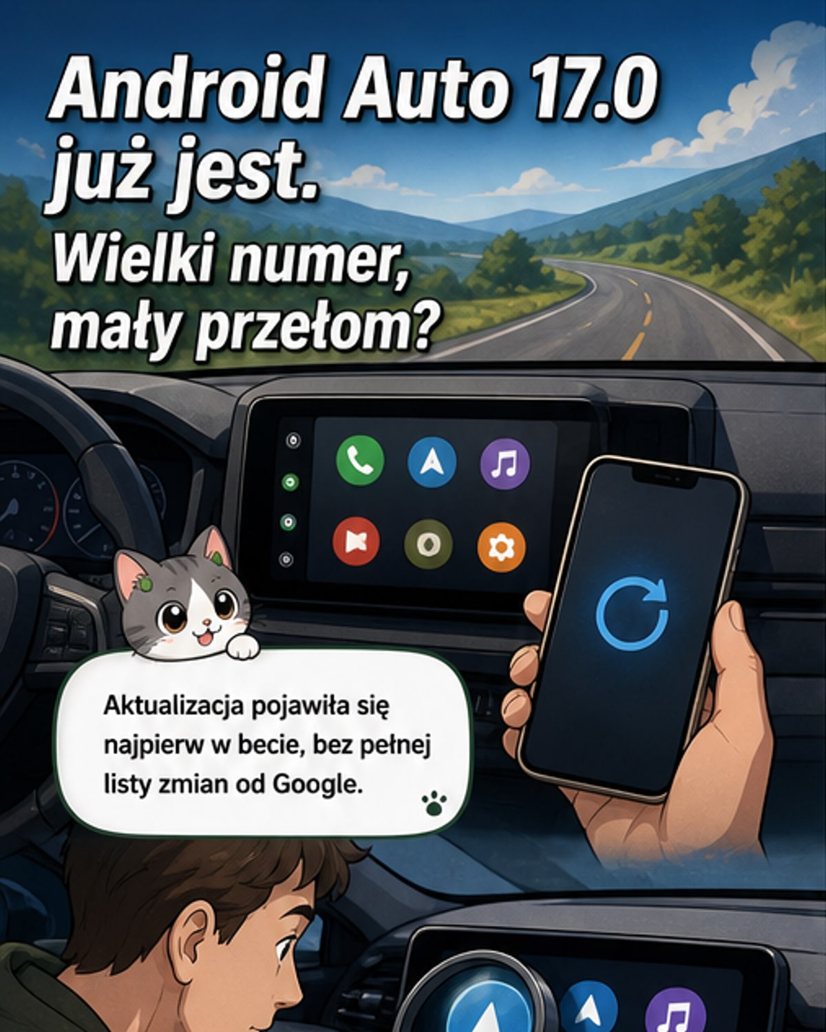 Nowe Android Auto 17.0 już dostępne