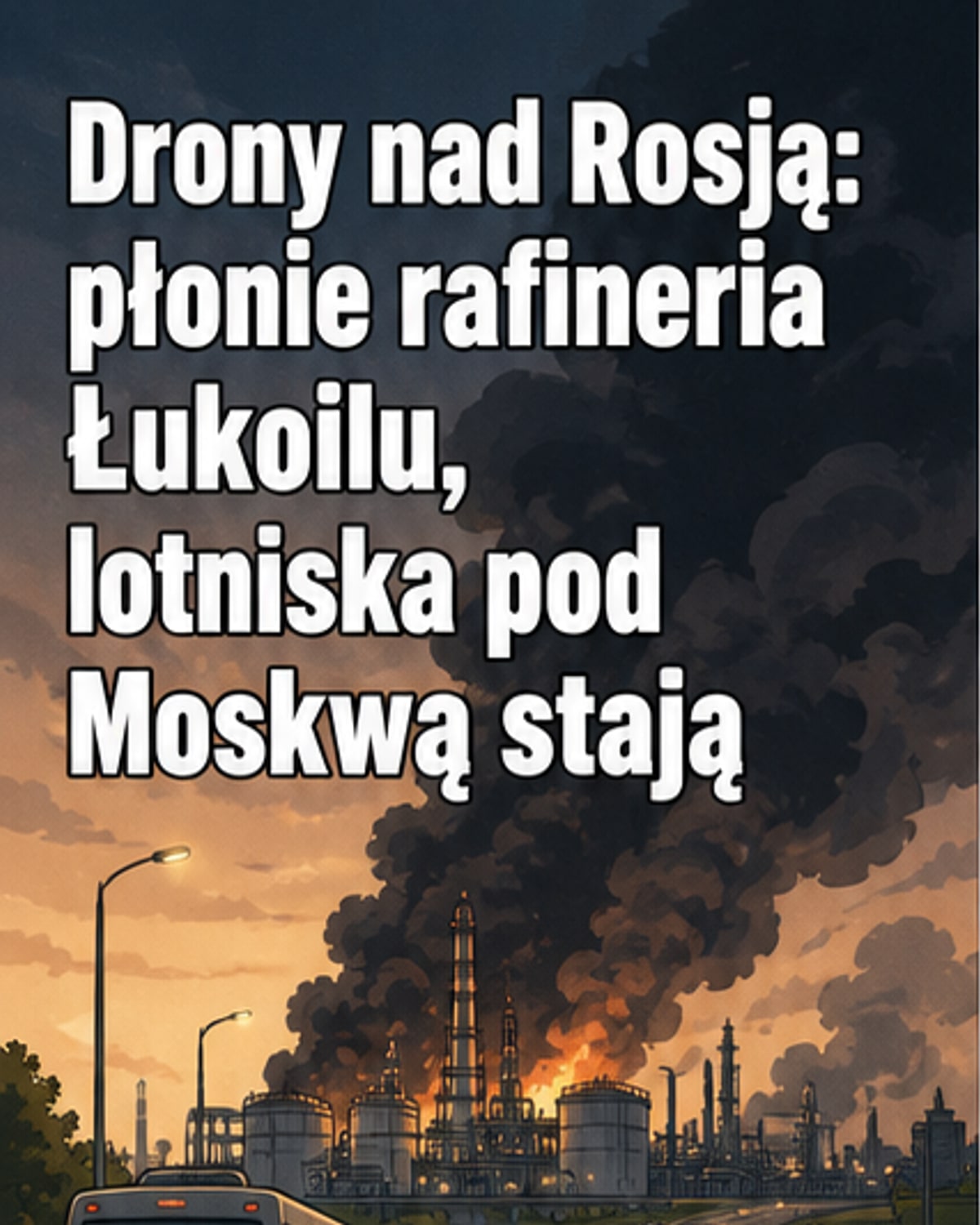 Ukraina uderzyła w serce Rosji