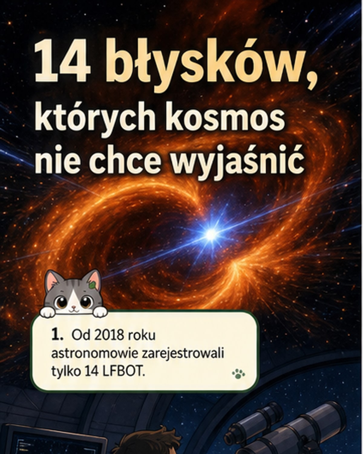 Niebieskie wybuchy w kosmosie: nowa teoria