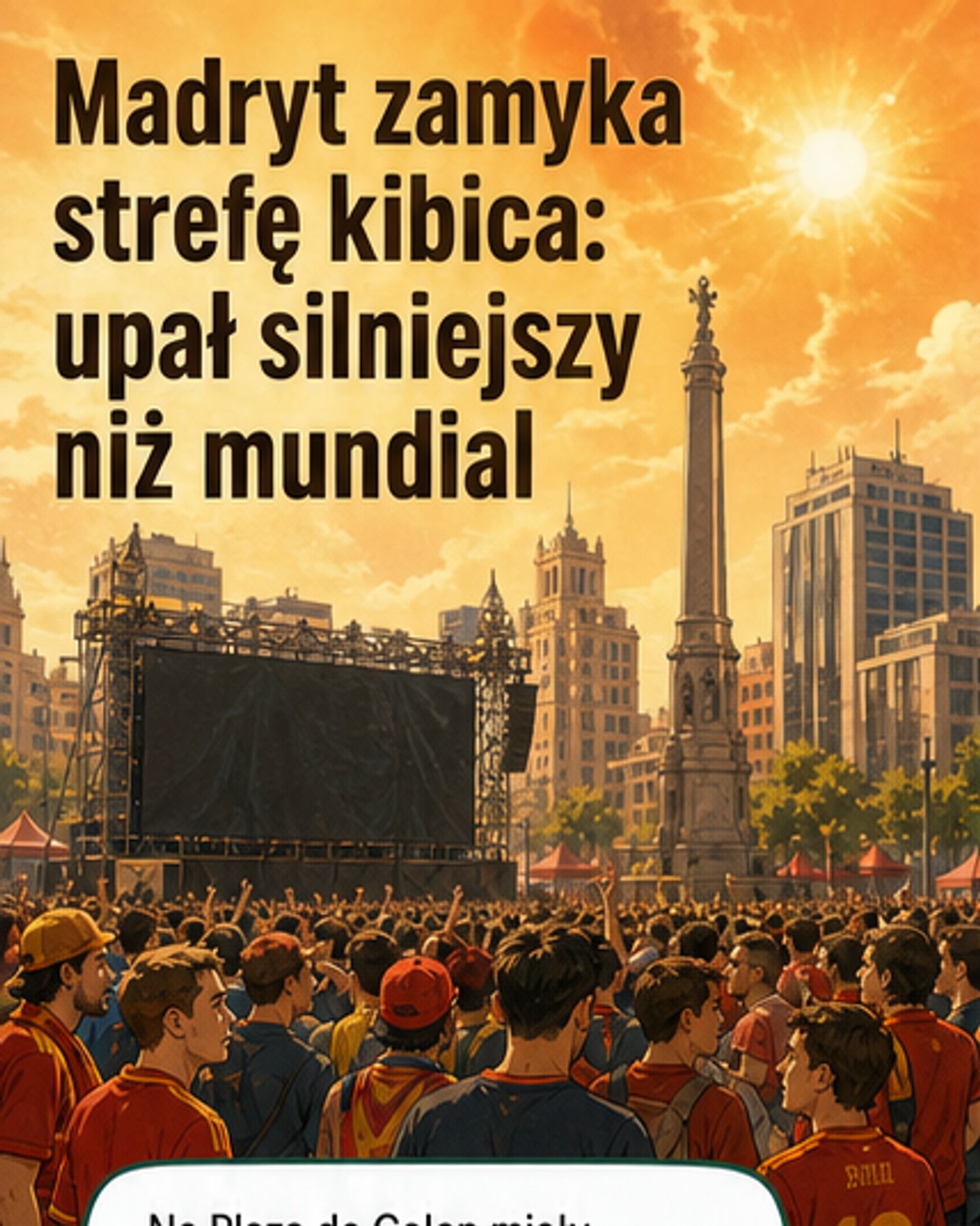 Upał wygrywa 1:0