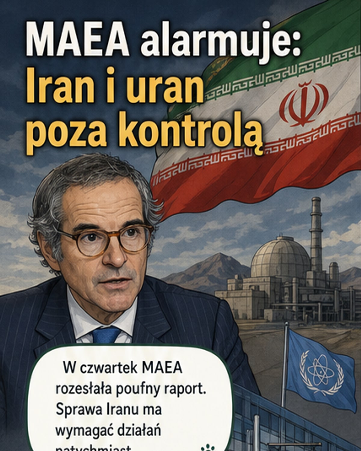 Iran wzbogaca uran do 60 proc.