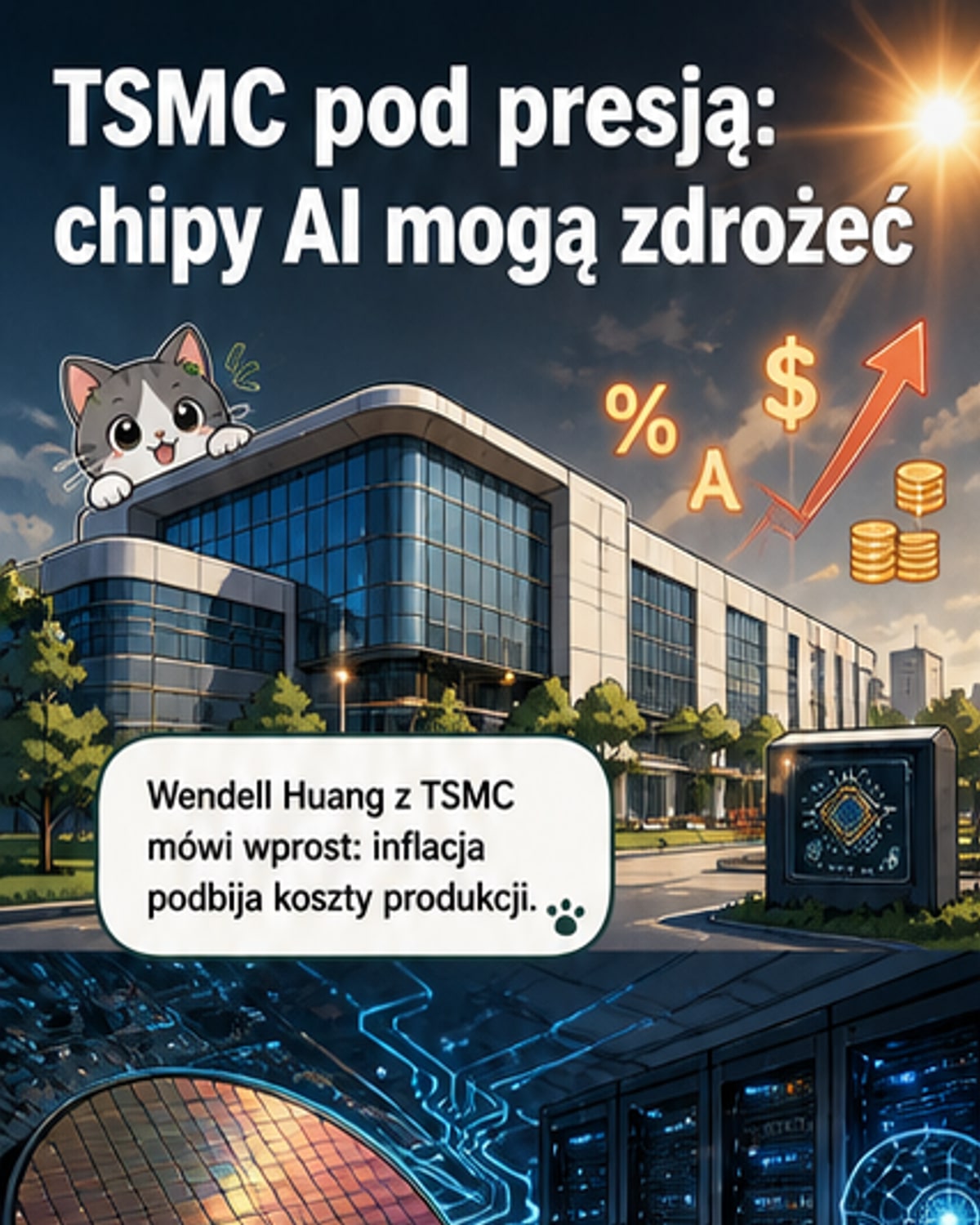 TSMC na rozdrożu: inflacja, AI i ekspansja