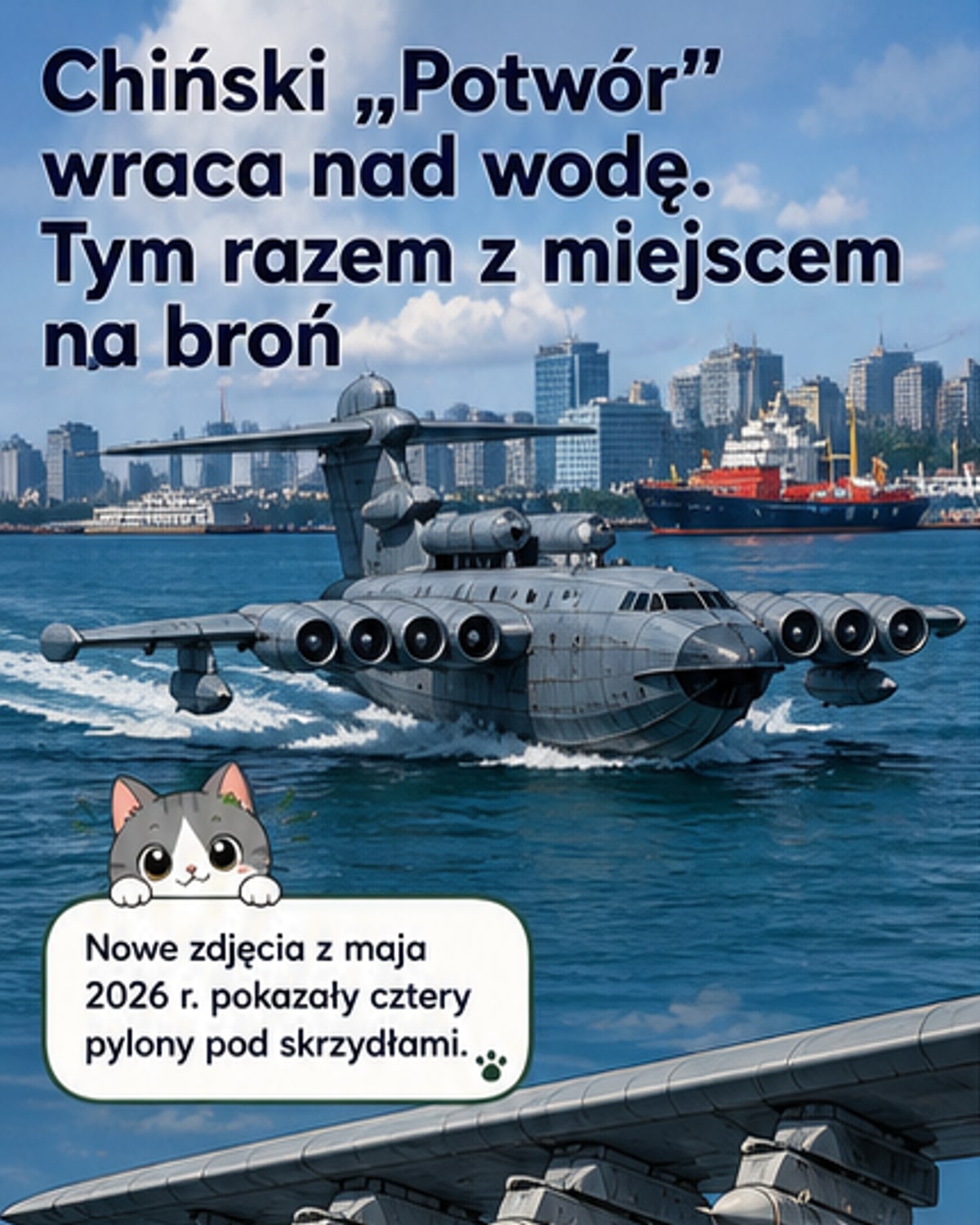 Chiński 'Potwór' wraca z uzbrojeniem