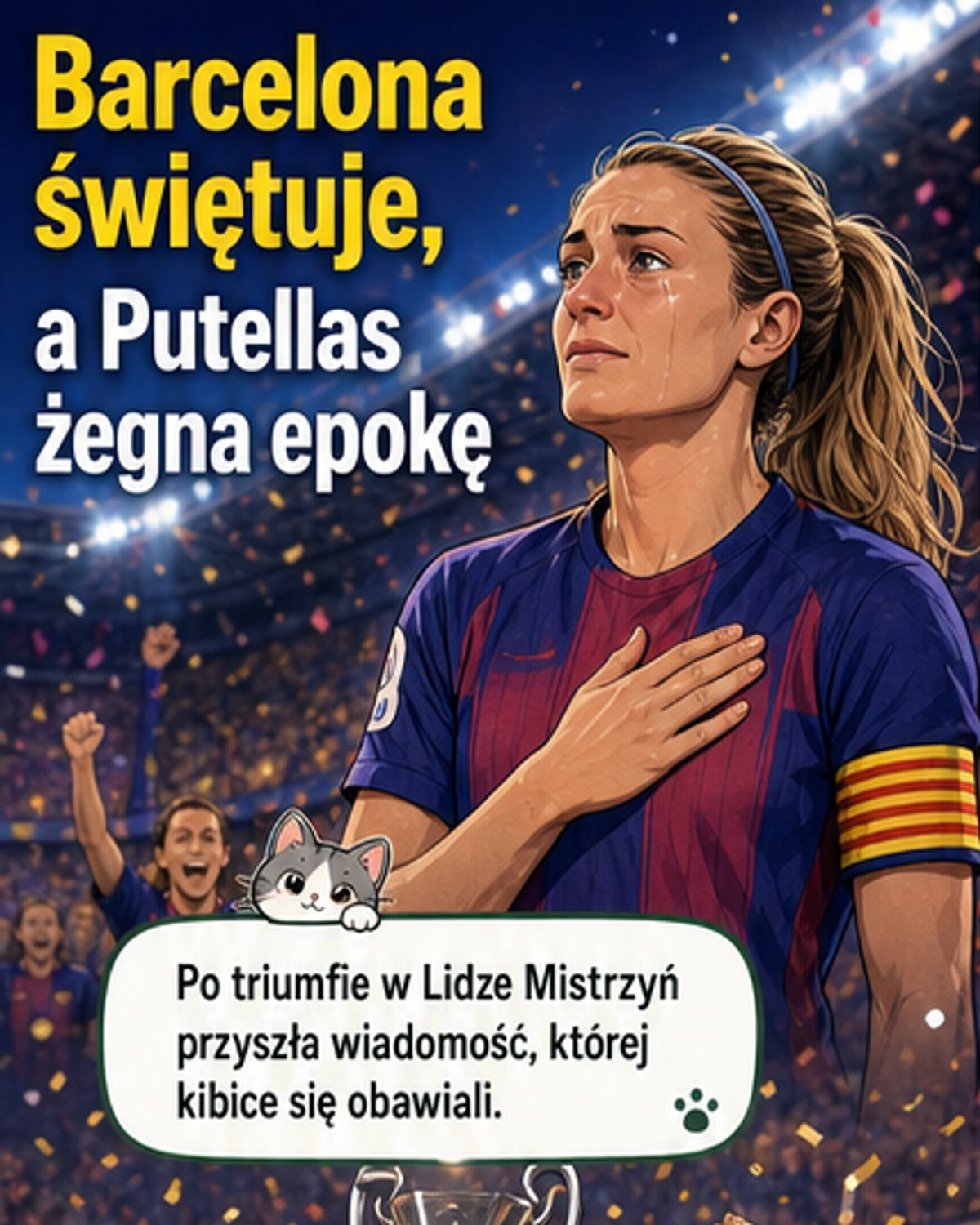 Putellas odchodzi z Barcelony