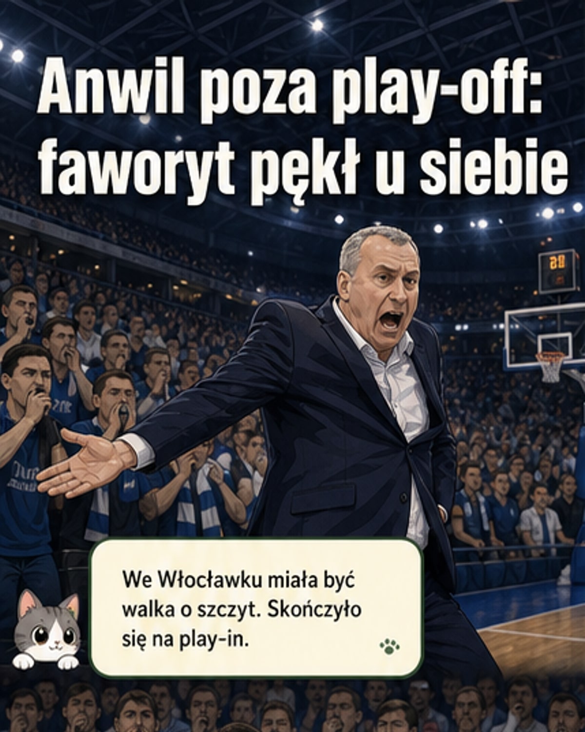 Anwil nie wejdzie do play-off
