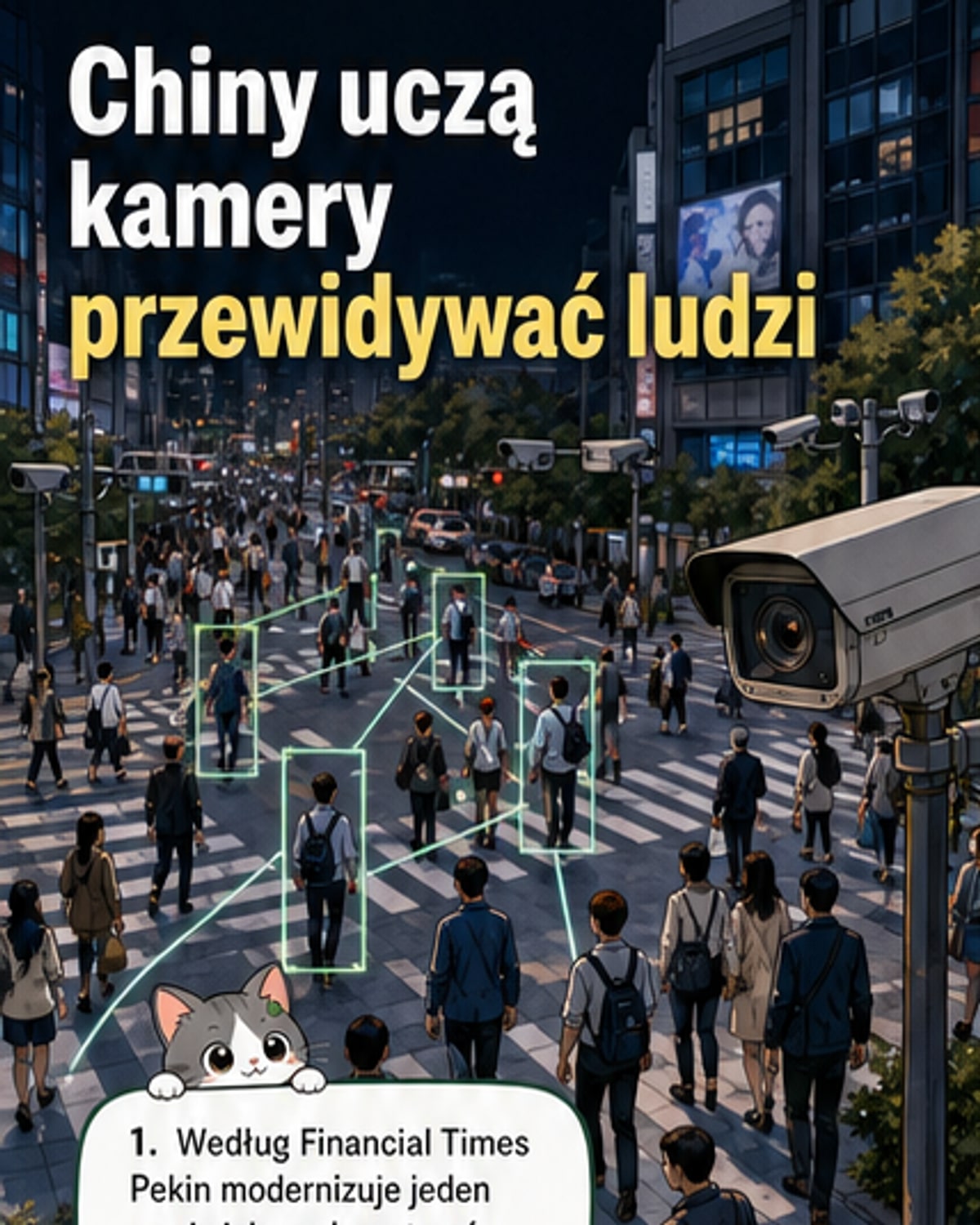 AI przewidzi każdy twój ruch w Chinach