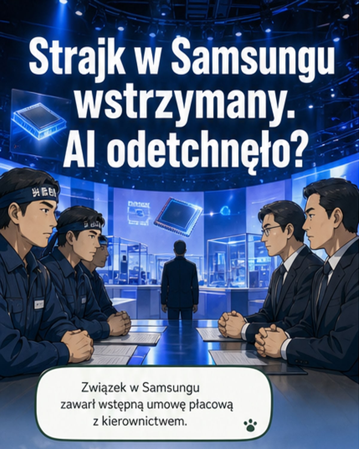 Strajk w Samsungu wstrzymany