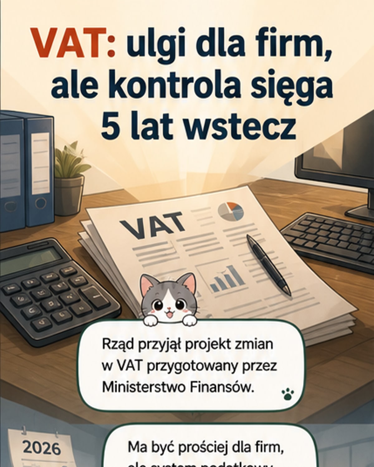 Rząd przyjął nową ustawę VAT