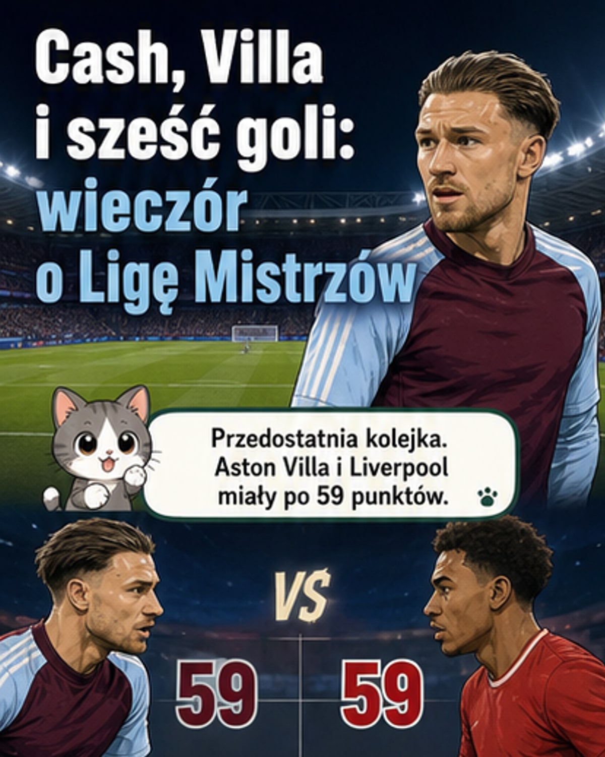Cash grał do końca. Awans zapewniony