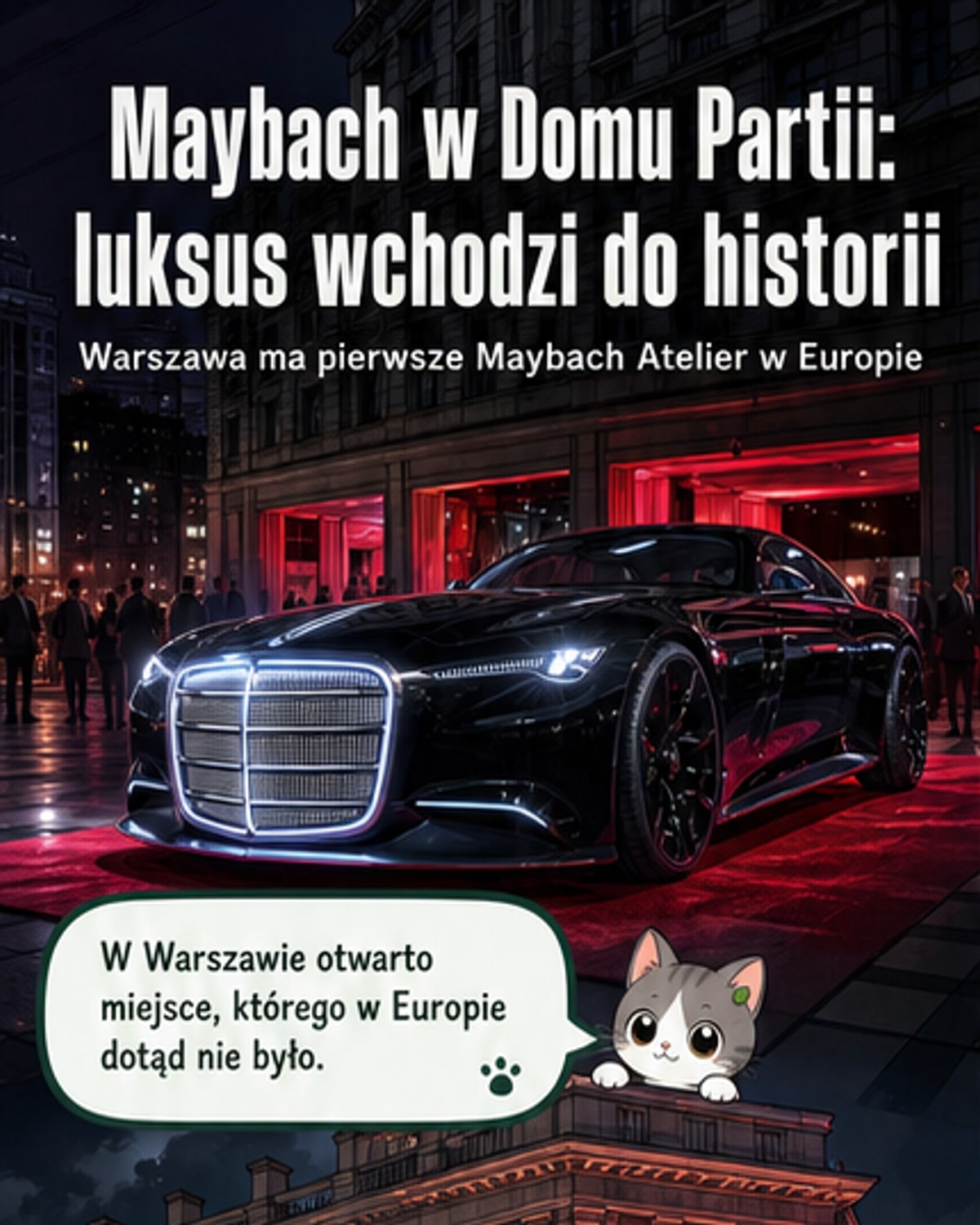 Mercedes otworzył Maybach Atelier w Warszawie