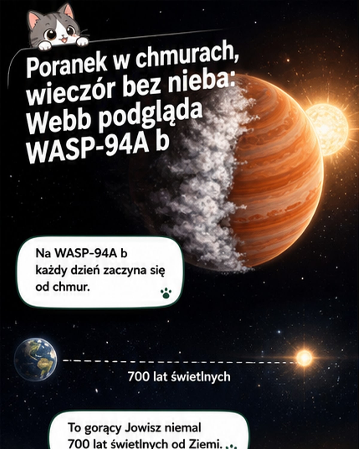 Cykl chmur na gorącym Jowiszu