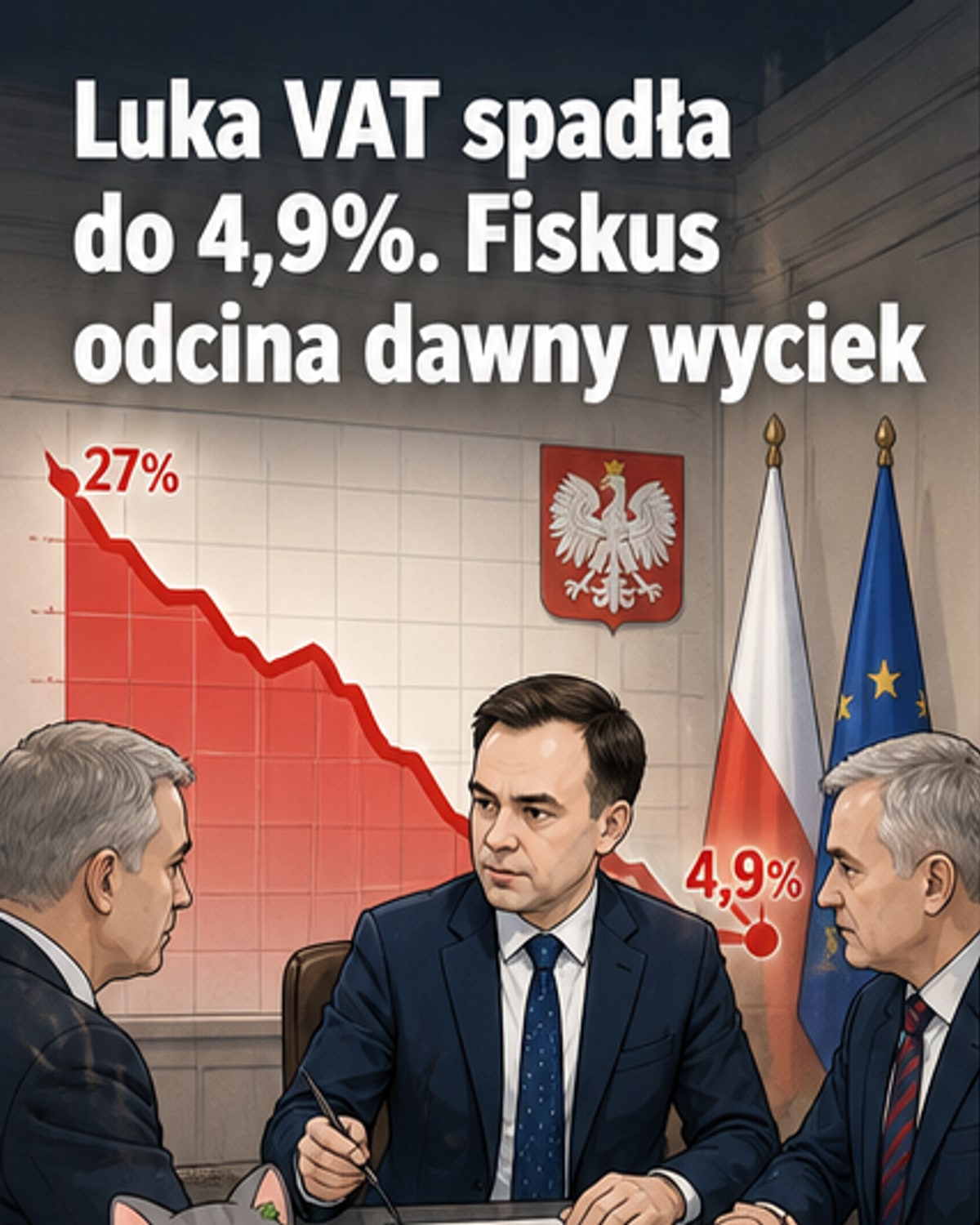VAT wraca do budżetu jak nigdy wcześniej