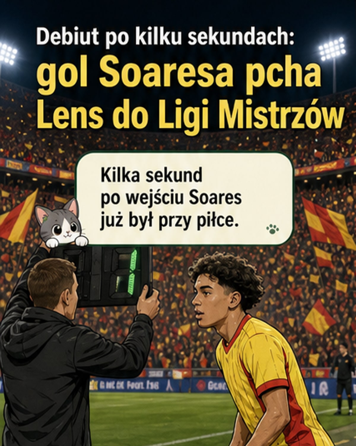 Gwiazda z kadencji: debiutowy gol Soaresa