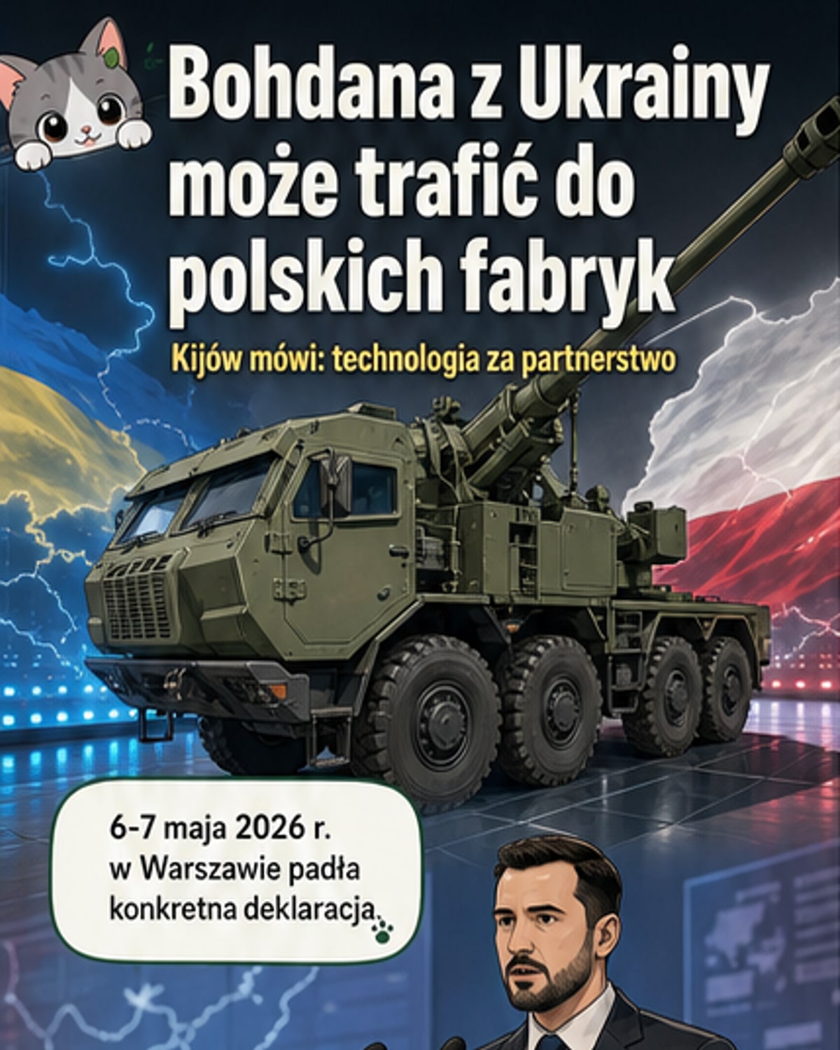 Ukraina oferuje Polsce technologię Bohdany