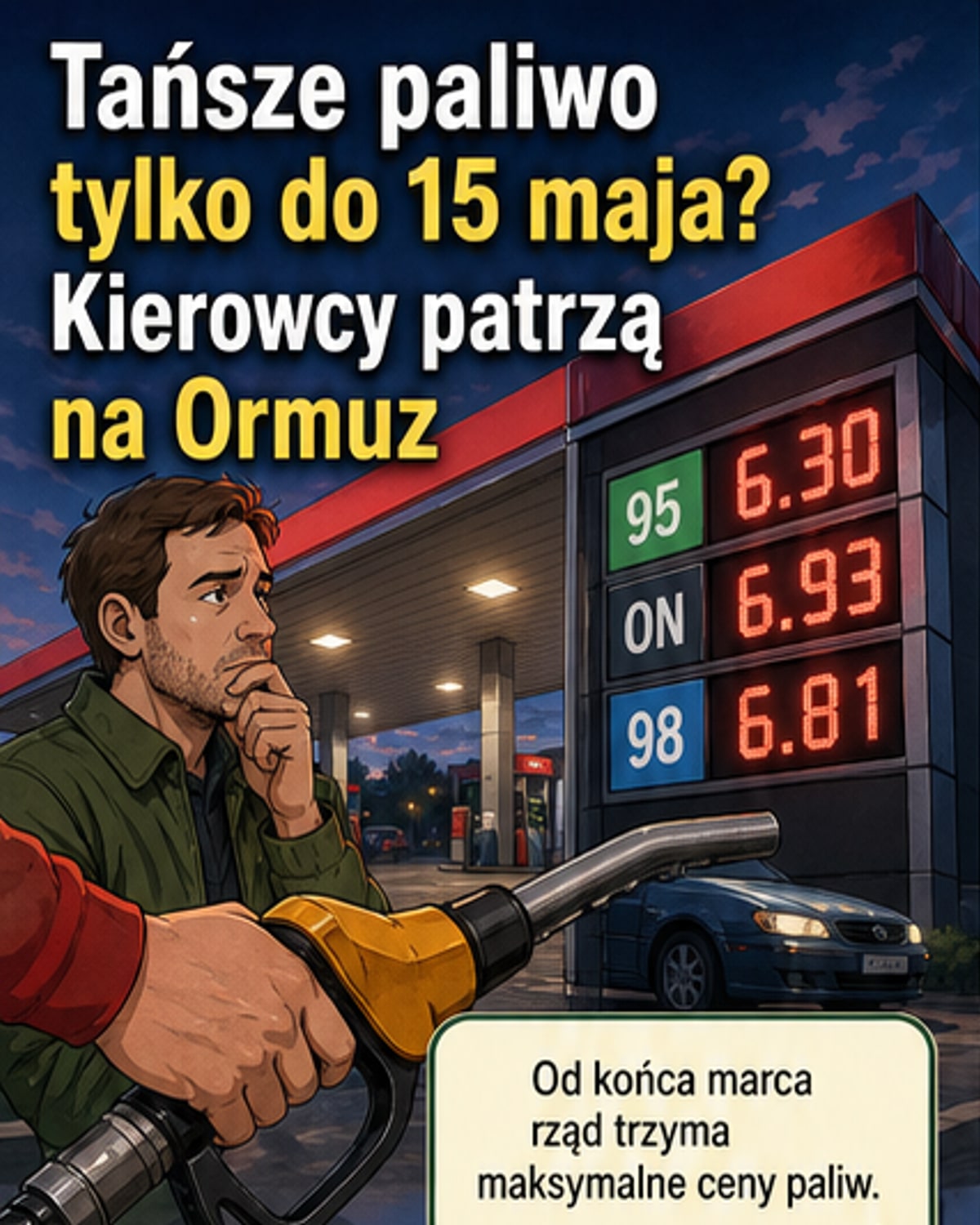 Koniec rządowych limitów cen paliw