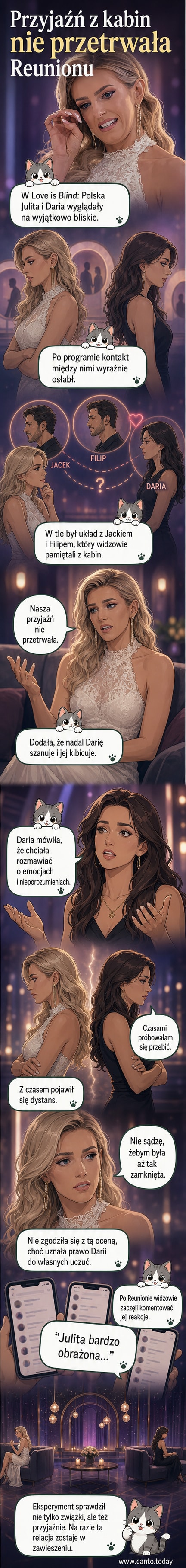 Daria i Julita z "Love is Blind: Polska" podczas programu – ich przyjaźń nie przetrwała poza kabinami.