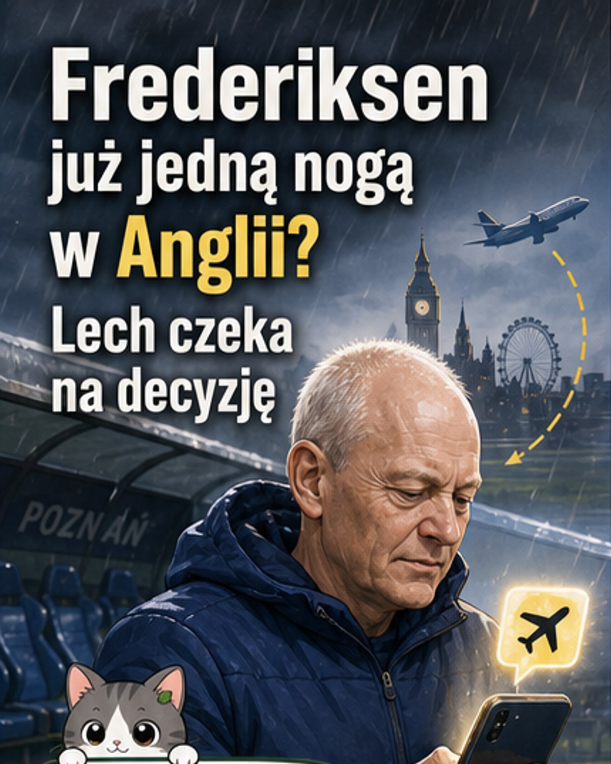 Lech może stracić trenera Frederiksena