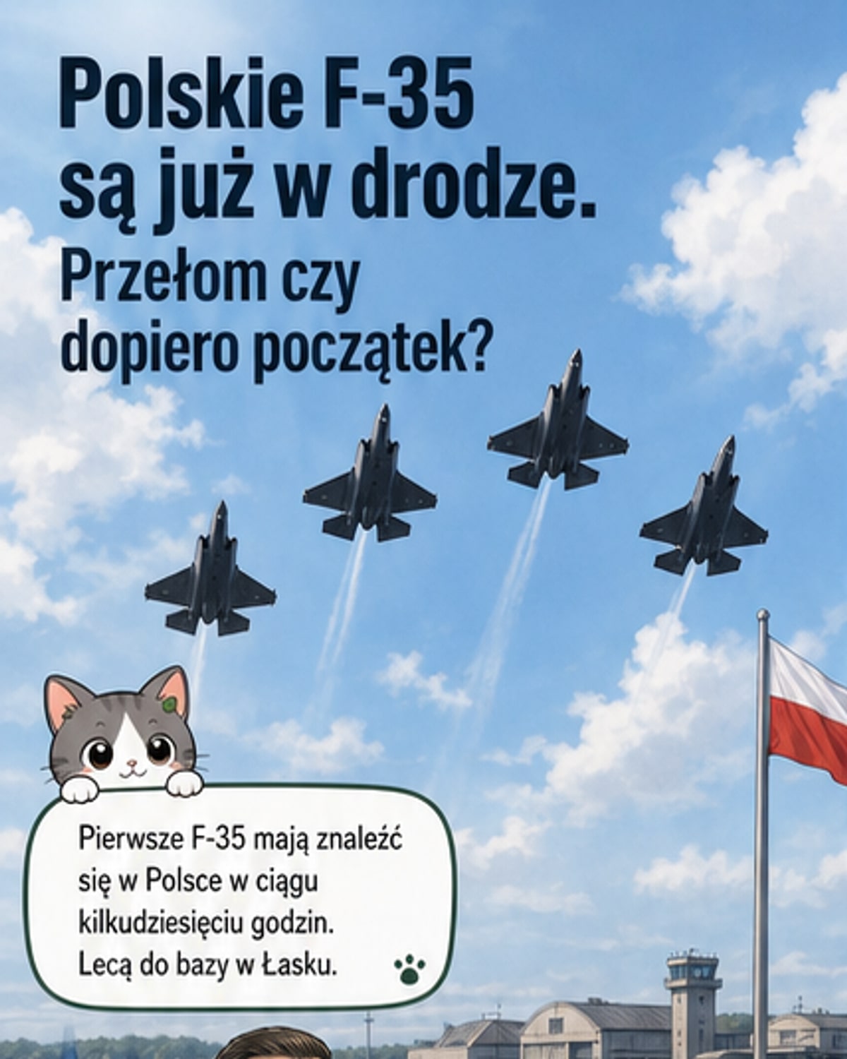 Pierwsze F-35 lecą do Polski