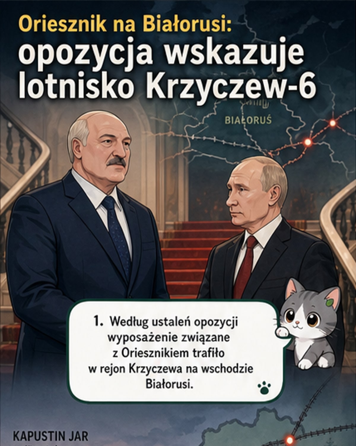Gdzie rozmieszczono rakiety Oriesznik?
